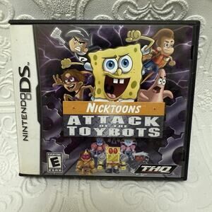 Attack of the Toybots Nintendo DS, No Manual
